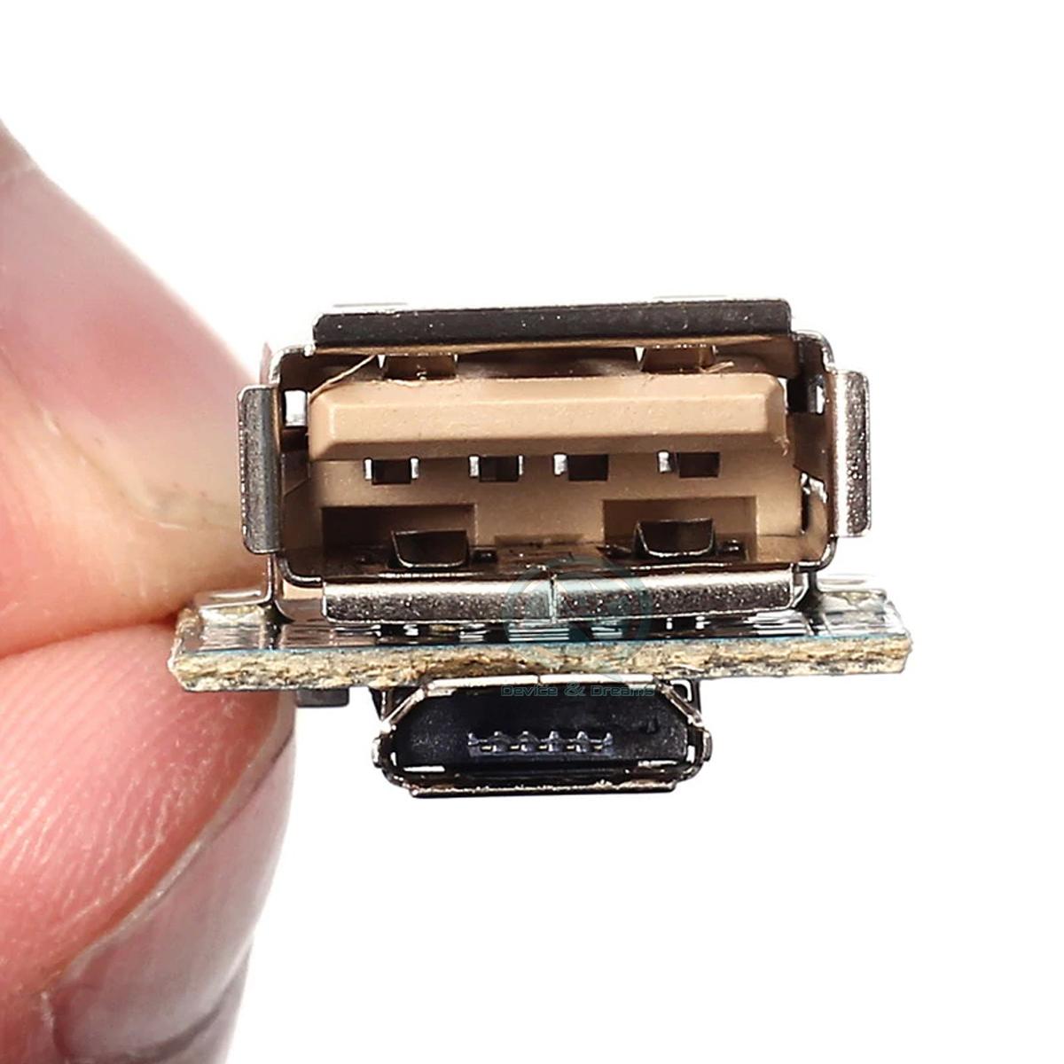 5V Boost Step Up Power Module & Lithium LiPo Battery Charging, Protection with LED Indicator. 
