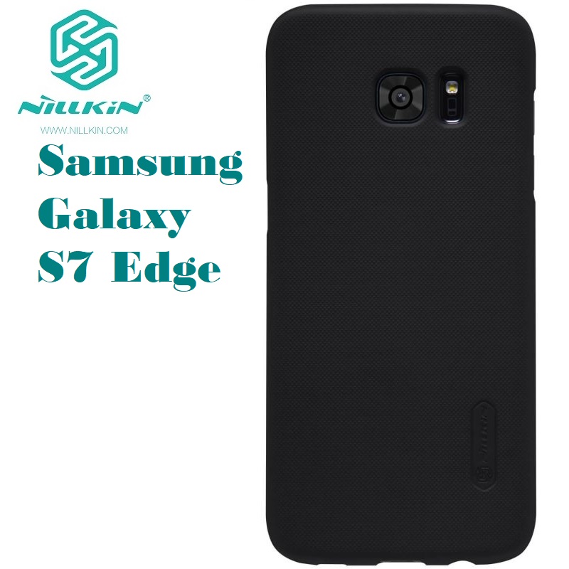 Samsung Galaxy S7 Edge Nillkin Super Frosted Shield Hard PC Back Cover Matte Hard Case with Salient Dot Design. 