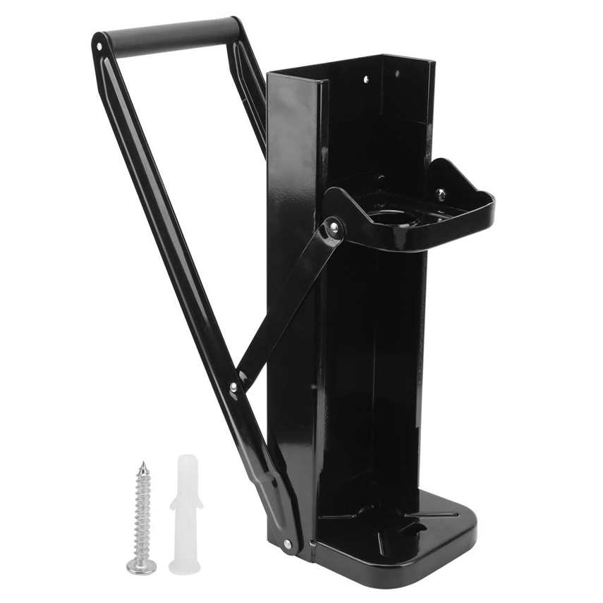 Can Crusher Hand Push Soda Crushing Heavy Duty Tool Wall Mounted Bottle Opener Recycling. 