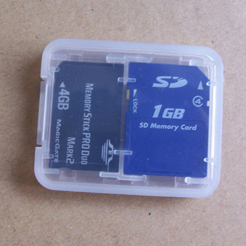 8 Slots Micro SD TF SDHC MSPD Memory Card Protecter Box Storage Case Holder. 