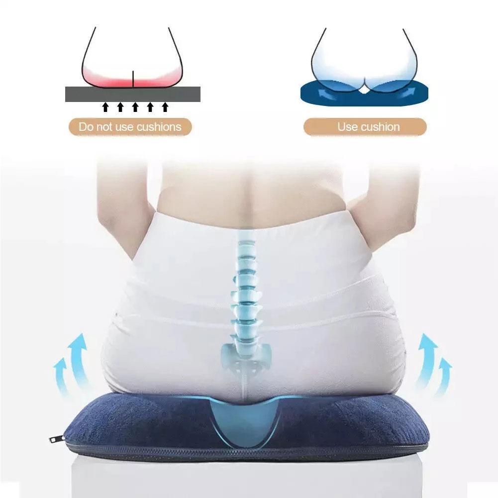 Premium Quality - Donut pillow cushion cushion foam seat cushion to reduce tailbone pain - pillow - Innovative Design. 