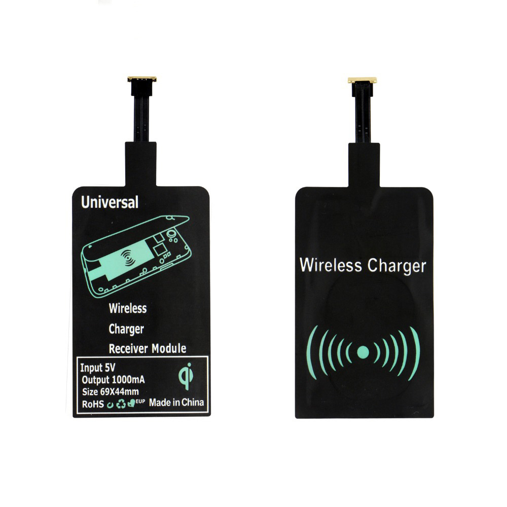 Android for Apple Type-C Wireless Charging Patch Qi Mobile Phone Wireless Charger Receiver