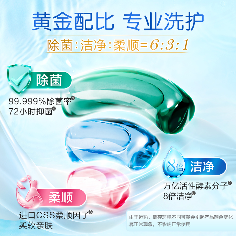 [ Liby ]wifi Condensate beads 18 Piece *6 Box + Master Fragrance Laundry Detergent 100g*6 Bag. 