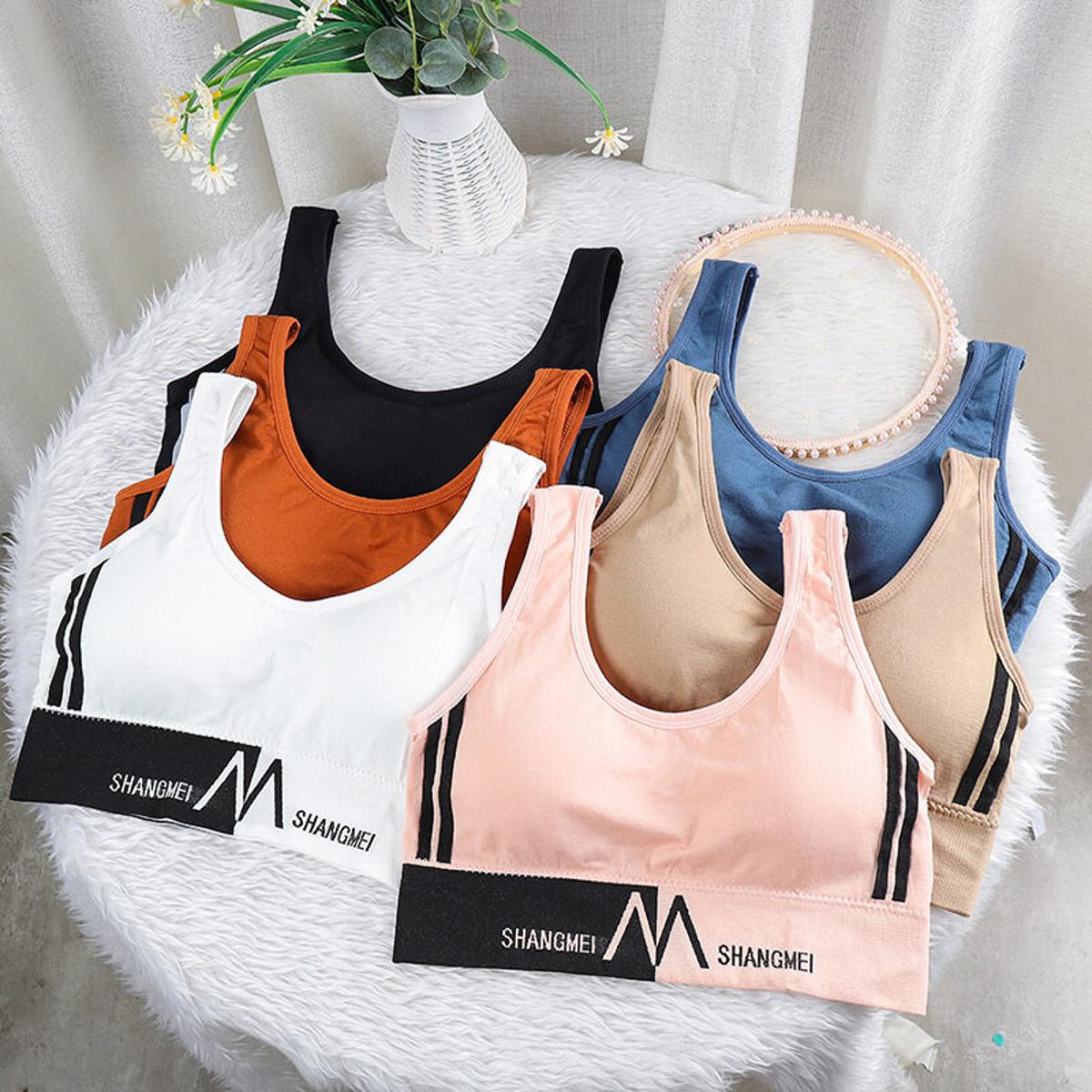 OK Bra Korean Style Women's Sports Bra Without Steel Ring Gather Push Up Comfortable Running Fitness Yoga Underwear