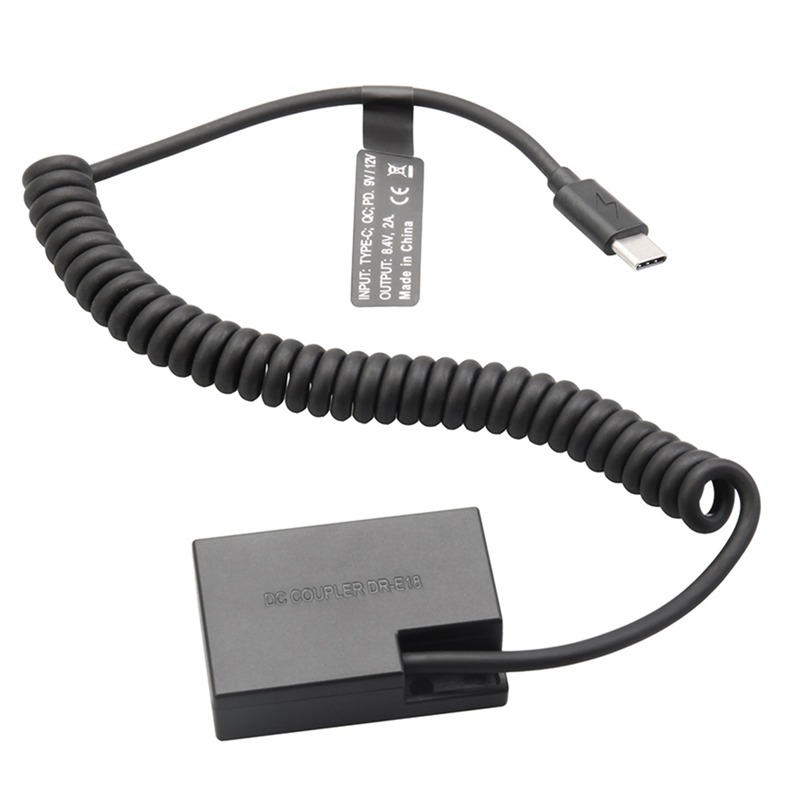-E18 LP-E17 -E18 Dummy Coupler Battery Camera Adapter for 850D 800D 760D 750D 77D T6I T6S T7I X9I RP Parts. 