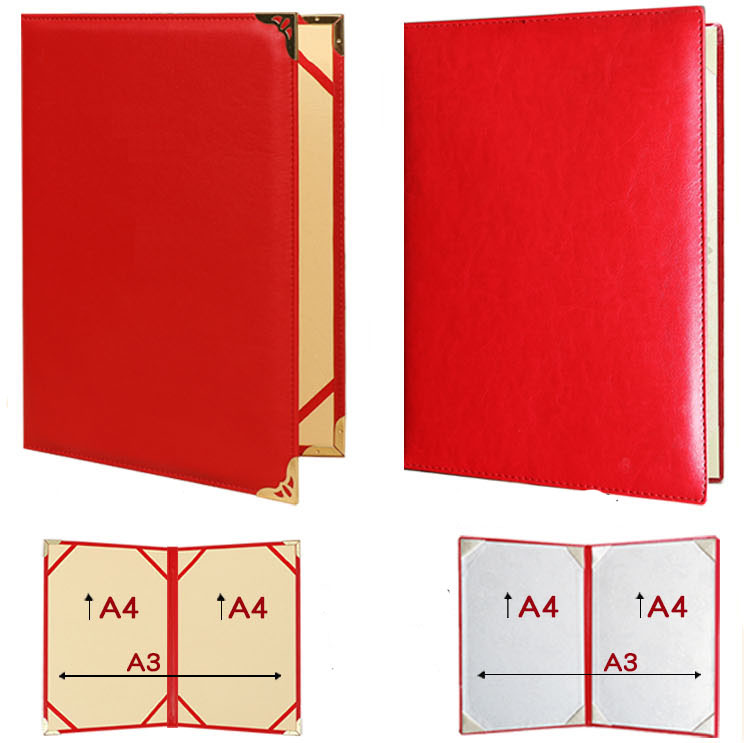 A4 Hardcover Signing Contract Hosted Speech Poetry Reading Conference Agreement Folder Ceremony Wedding Book minghao. 
