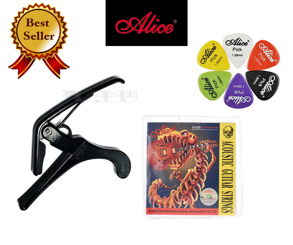 ALICE Best Selling Alice A007A/BK Guitar Capo, Alice Colorful Guitar