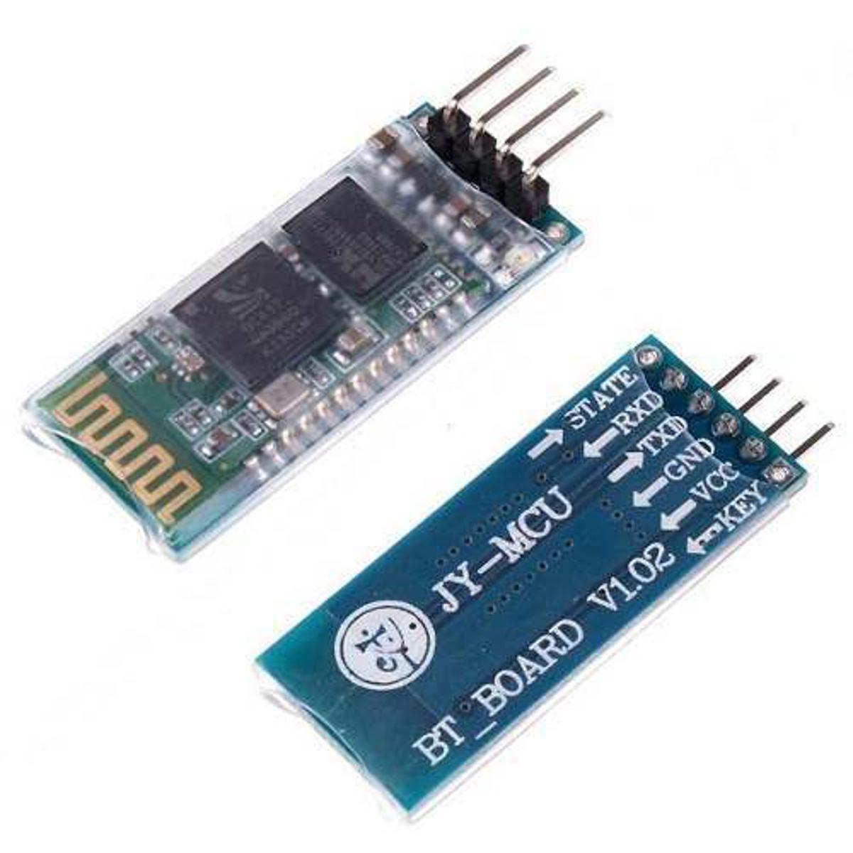 HC06 HC-06 4Pin Bluetooth Module Serial Port Integrated Bluetooth Module Serial Port 4 Pin HC06 Board For Arduino Electrical Circuitry & Parts