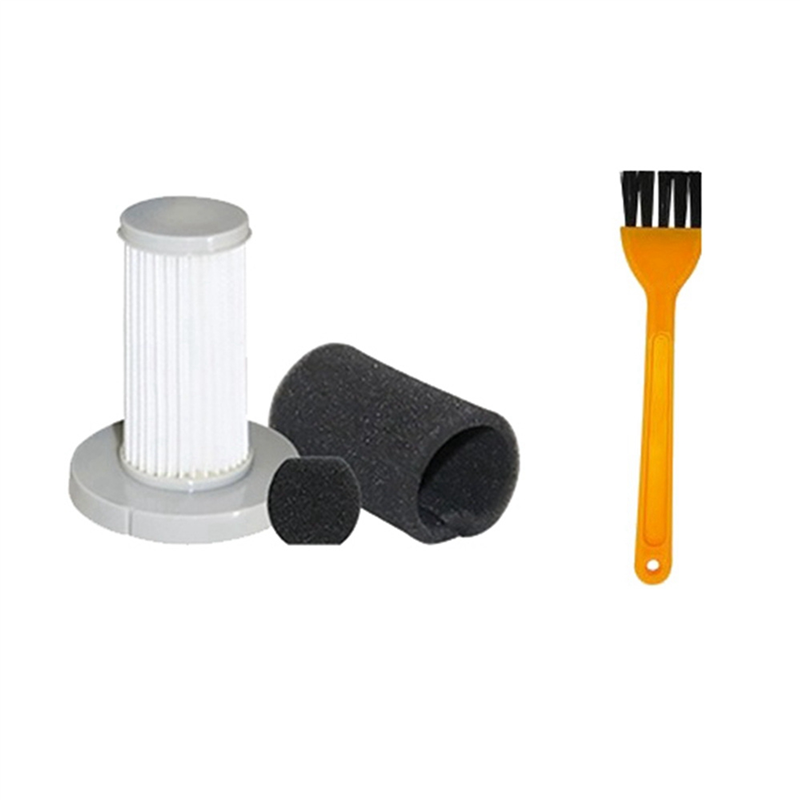 2X Hepa Filter Mini Push Rod Vacuum Brush Filter for Deerma Dx700 Vacuum Cleaner Assembly with Brush A