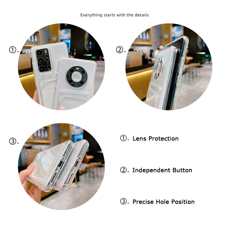 For VIVO V30E 5G Case Transparent silicone change wallet photo clip Lens Protection for vivo V30E Back Cover. 