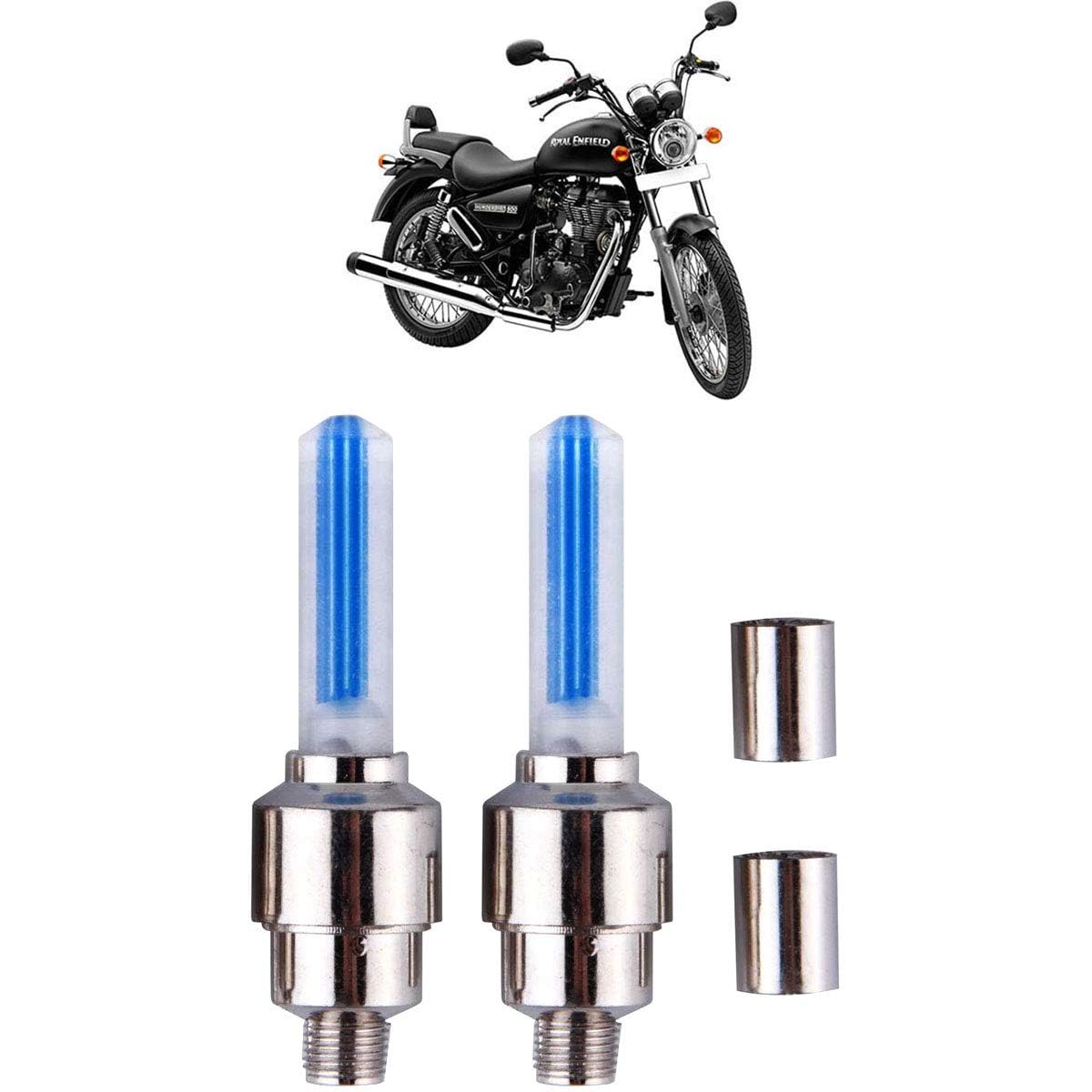 Car/Bike or Bicycle Tyre LED Light with Motion Sensor Tyre Light Fancy Light Tail Light 2 pcs. 