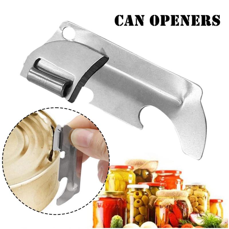 Multi-function Can Opener Easy To Carry Kitchen Gadgets Bottle Opener Wholesale High Quality Stainless Steel Mini Openers Opener. 