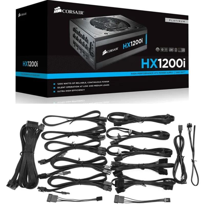 Original Corsair HXi Type 3 Modular Cable for HX1200i HX1000i HX850i HX750i GPU PCIe 8Pin CPU 4+4Pin 24Pin HDD SSD SATA Molex 4P