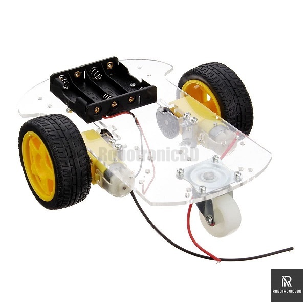 2WD Smart Robot Car Chassis Kits For Arduino Robot Car | 2 Wheel Motor Chassis Kit. 