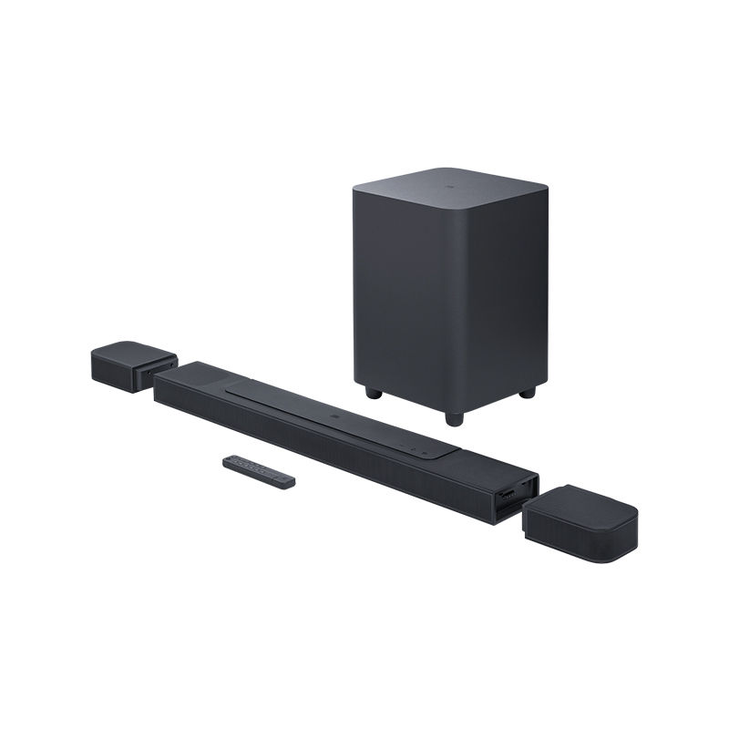 JBL Bar 1000 Pro,True Dolby Atmos,DTS:X,MultiBeam,Wireless Subwoofer,HDMI eARC 880 W Bluetooth Soundbar with Free Delivery. 
