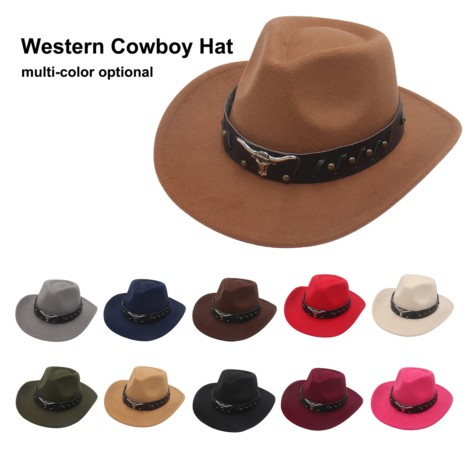 Fedora Hat Soft Touch Mountain Hiking Cowboy Hat. 