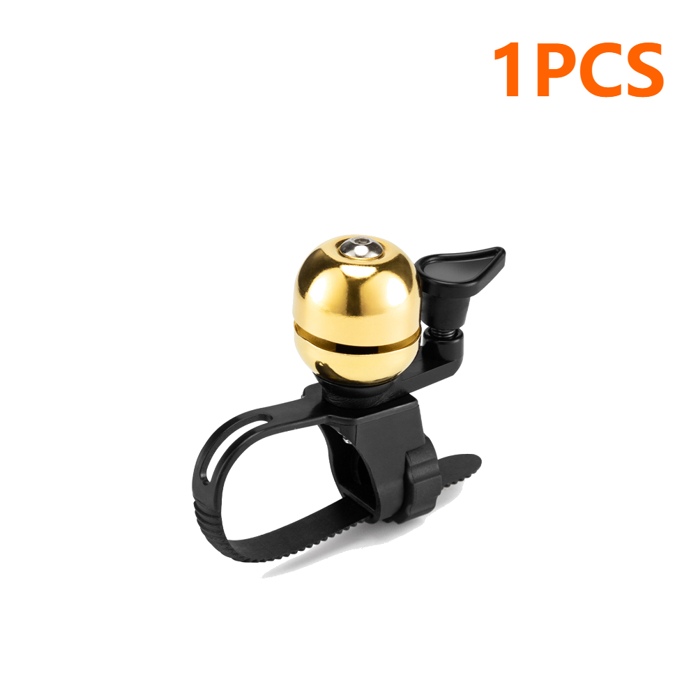 1-5PCS Bicycle Bell Alloy Mountain Road Bike Horn Sound Alarm Portable For Safety Cycling Handlebar Bicycle Call Accessories
