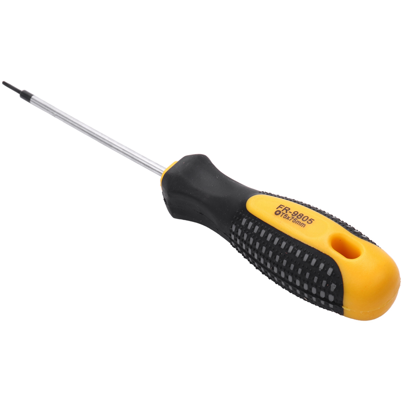 2Set -V Torx Screwdriver Set with Hole Magnetic T5-T10 Screw Driver Set Kit for Telephone Repair Hand Tool Set. 
