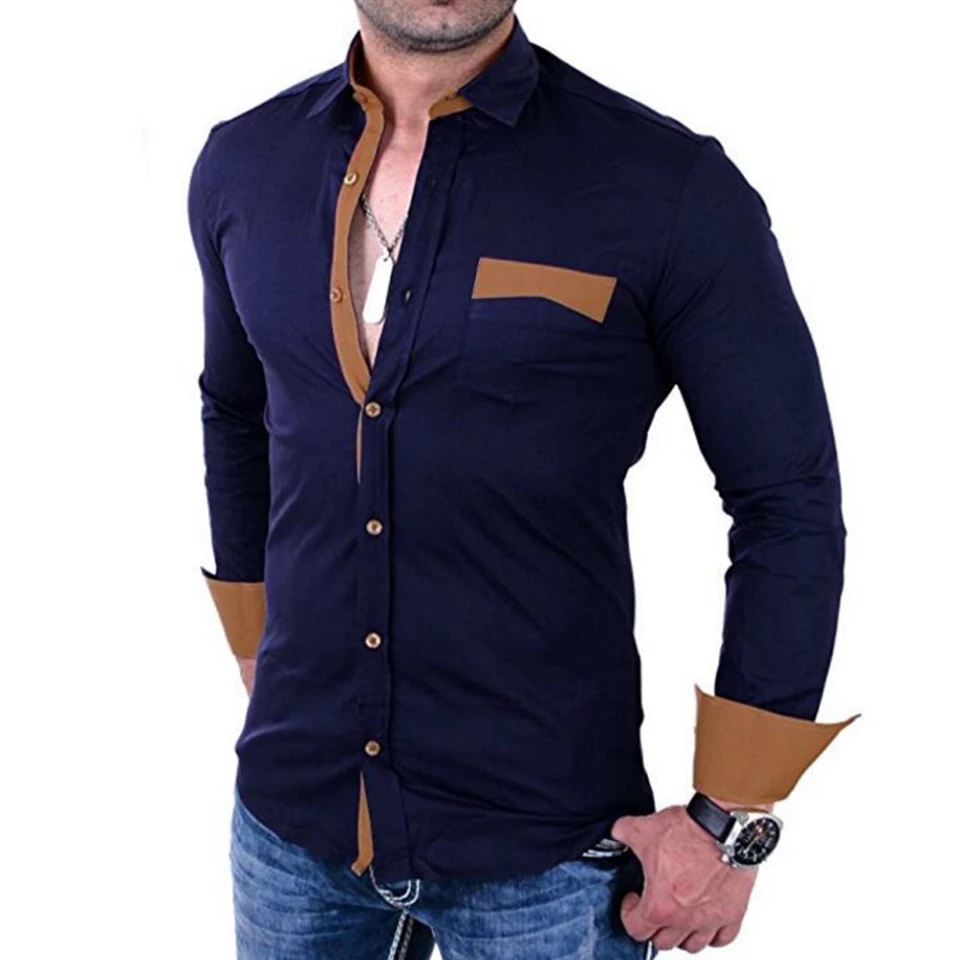 New Long Sleeve Casual Shirt for Men 