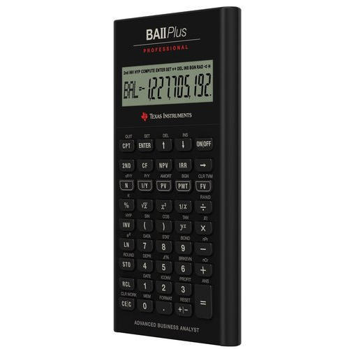 BA II Plus Professional Advanced Financial Calculator.. 