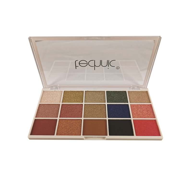 Technic 15 Pressed Pigments Eyeshadow Palette - Goddess. 