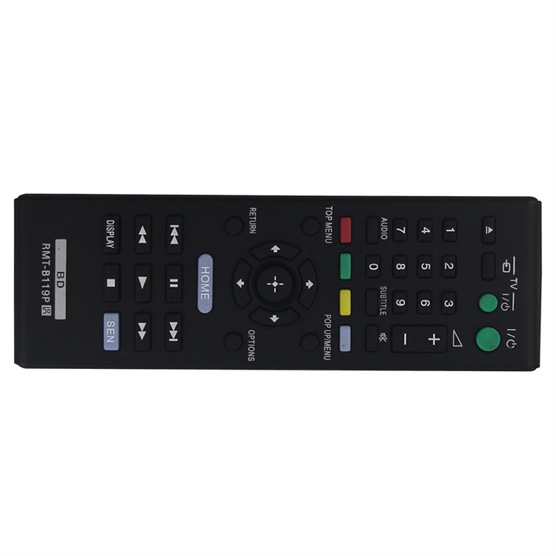 Replacement Remote Control Suitable for Sony Blu-Ray Player RMT-B119P. 