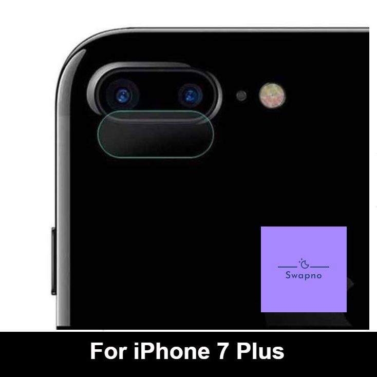 For Apple iPhone 7 Plus 2 piece Set Soft Film Camera Protector case. 