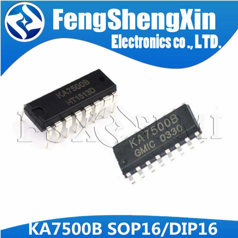 10 pcs/lot New KA7500B DIP-16 KA7500 7500b SOP-16 KA7500C SOP SMPS Controller IC
