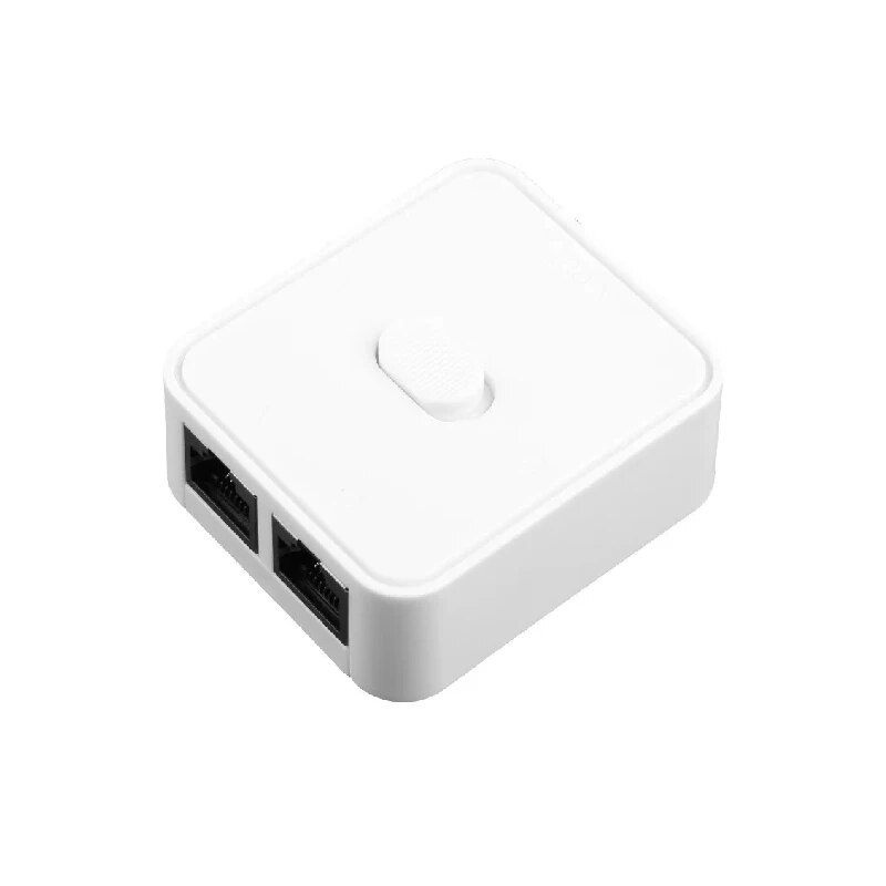 Rj45 Splitter 1 to 2 Gigabit Ethernet Adapter Internet Network Cable Extender Rj45 Connector for PC TV Box Router Sharer. 