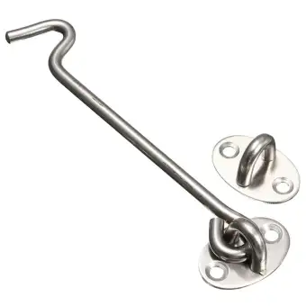 Stainless Steel Heavy Duty Cabin Hook And Eye Lock For Shed Gate