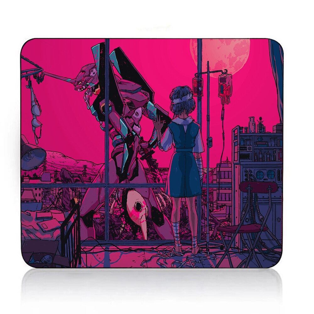 Anime Evangelion Large Gaming Mouse Pad Computer Laptop Mousepad Keyboard Pad Desk Mat PC Gamer Mouse Mat XXL Office Mausepad. 