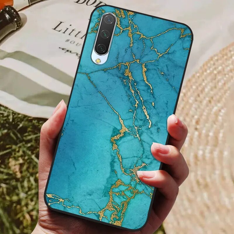 Silicone Cover For Xiaomi Mi A3 Case Full Protection Soft TPU Phone Back Cover Cases For Xiomi MI A3 MiA3 bumper Coque Cat Wolf. 