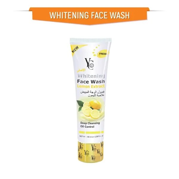 YC Whitening Face Wash Lemon Extract - 100ml. 