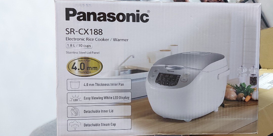 Panasonic SR-CX188 Micro Computer Automatic Jar Type Rice Cooker | 1.8 Liter. 