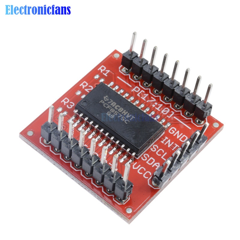 【Alizeker Mall】PCF8575 PCF8575C IIC I2C Extension Shield Module 400kHZ SMBus I/O Ports For. 