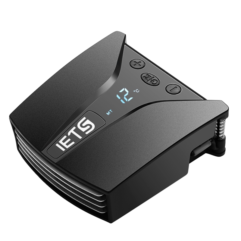 Iets Gt202 Computer Laptop Cooler Laptop Cooling Pad Laptop Fan Cooler Notebook Temperature Display Rapid Heatsink