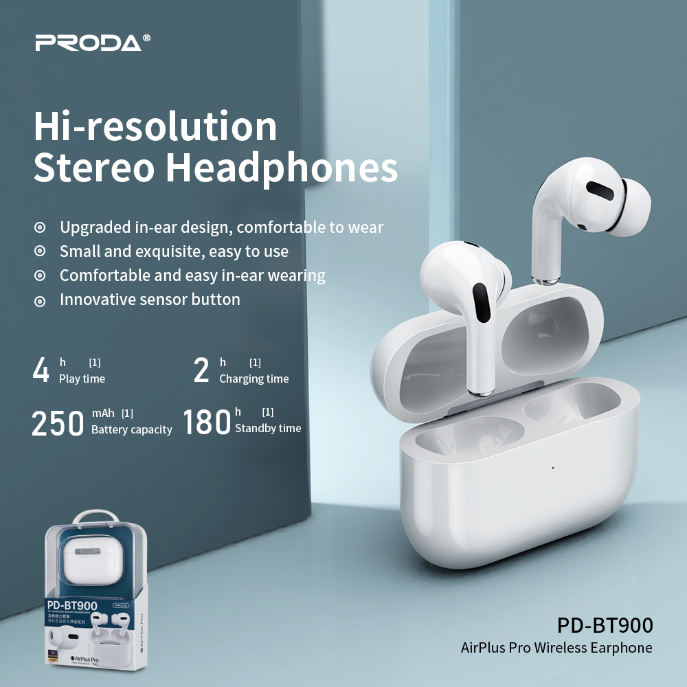 Remax AirPlus Pro Wireless Bluetooth Earbuds TWS. 