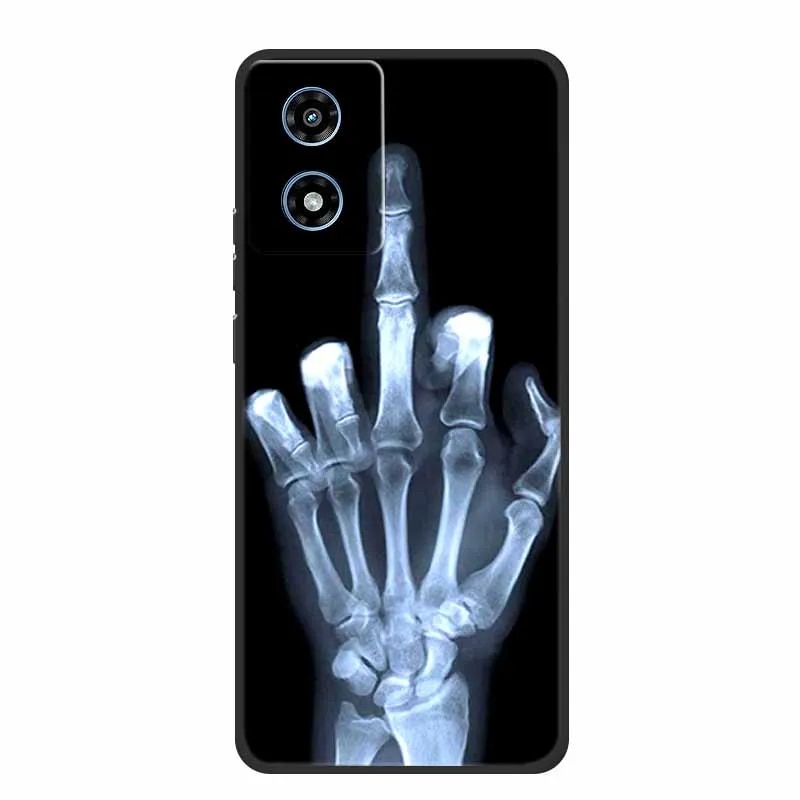 For Motorola G04 Back Cover Case G 04 Black Silicone Soft Phone Case For Motorola Moto G04 Case 6.56 Funda Coque Shockproof Bag. 