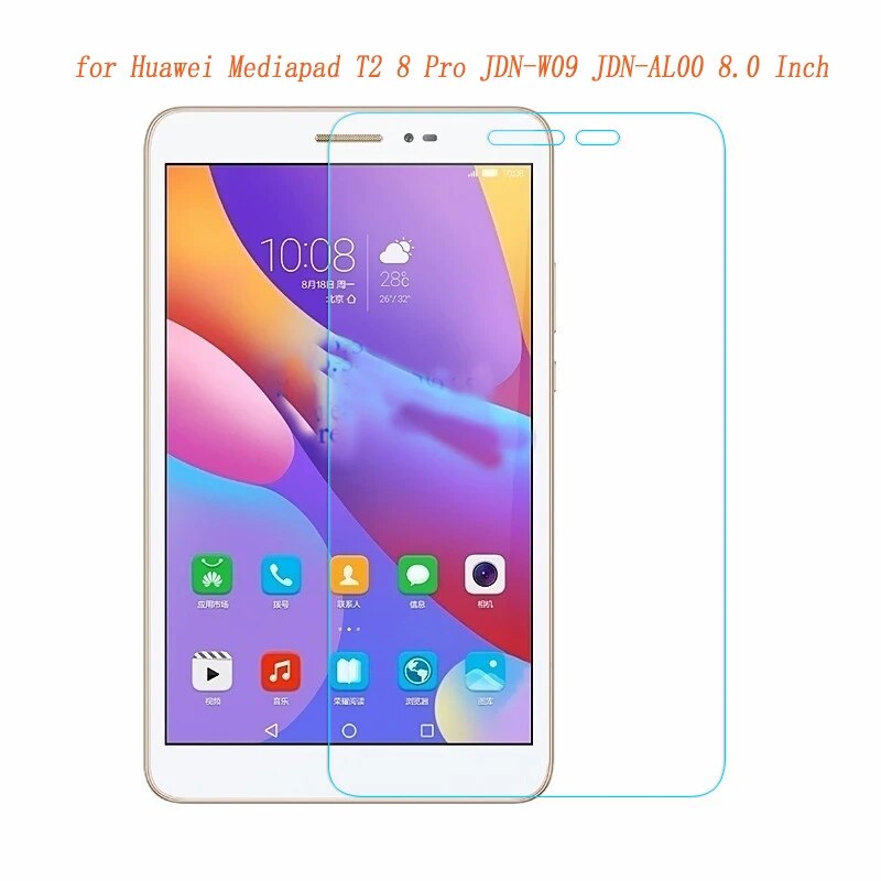 【3C VictoryEagle】9H Glass for Mediapad T2 8 Pro 8.0 Inch Tablet Screen Protector For Huawei JDN-W09 JDN-AL00 Glass Guard. 