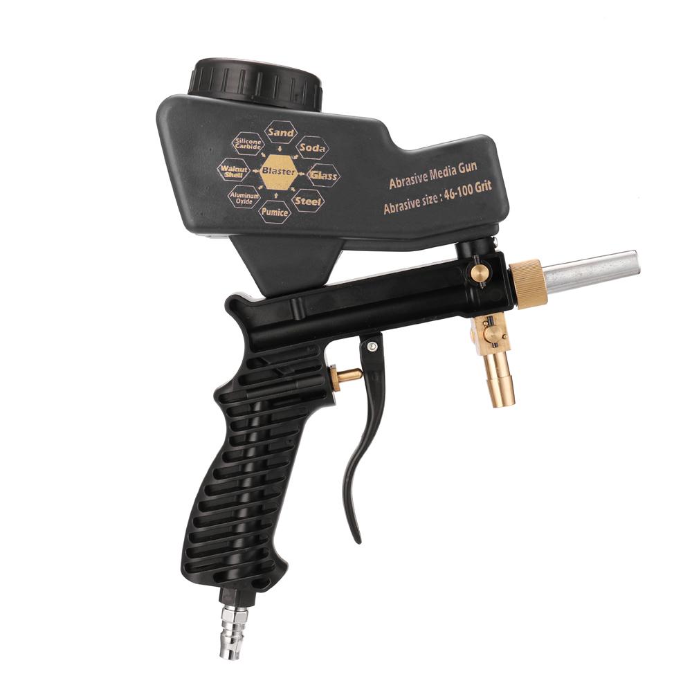 KOGEEK Portable Sandblaster Machine with Gravitation Feed Siphon Feed in One for Remove Rust Paint Dirt Air Tools Spray Machines. 
