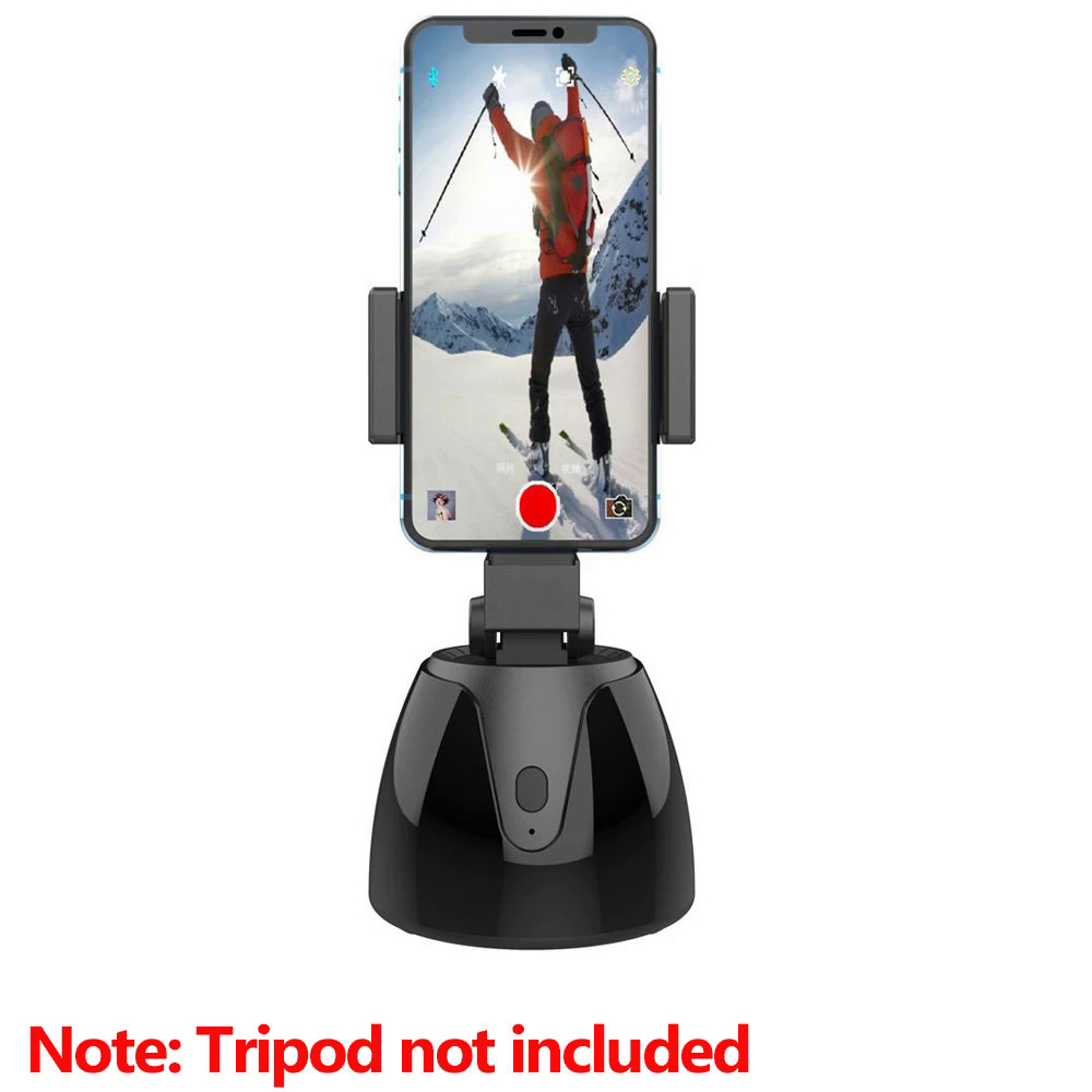 Automatic Smart Remote Selfie Stick 360 Degree Rotation Mobile Phone Holder Face Tracking Camera Tripod For Video Recording Rod. 