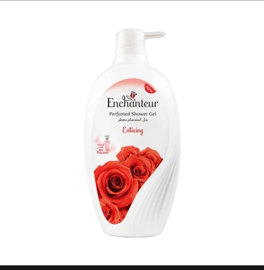International Malaysian product Enchanteur Shower gel Enticing body wash used for Male/ female - 550 ml