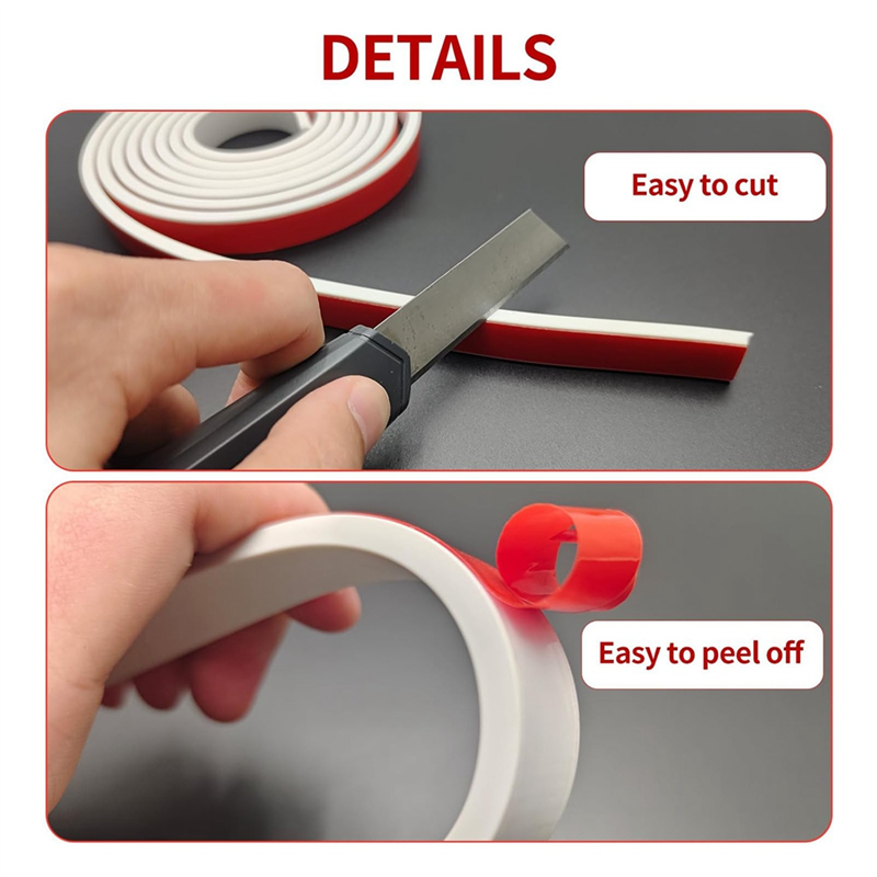 JDXHLAU 5 Rolls Total Window Grille Inserts Grid Kit Self Adhesive Peel and Stick Trim Simulated DIY Window Decorative White. 
