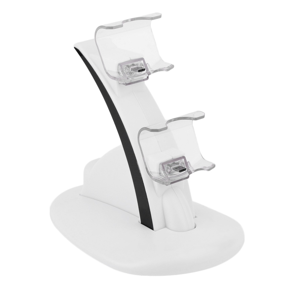 White Fast Charging Docking Station for PS4 Dual Controller PlayStation Charging Dock Station Charger Good effect and easy to use. 