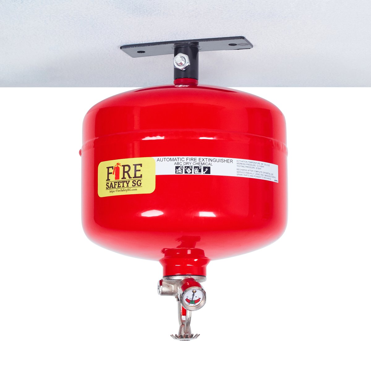Auto Fire Extinguisher - 6 KG. 