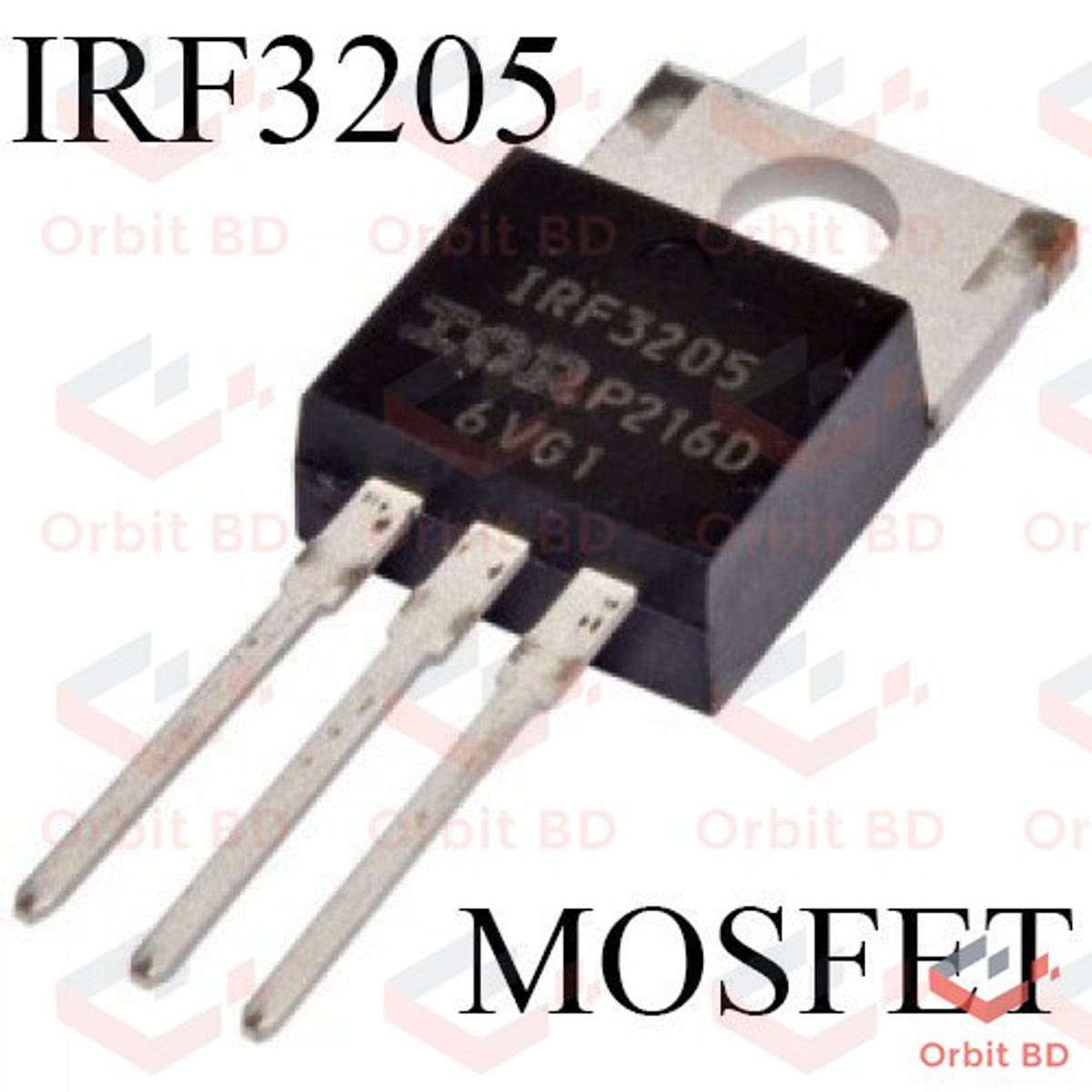 50PCS - IRF3205 MOSFET IC A Class IRF 3205 55V 110A 200W TO-220 N Channel Power MOSFET 3 Pin Transistor IC. 