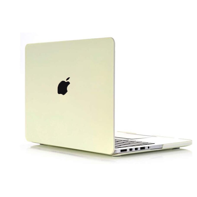 【VisioN Shop】Cream Gradient Case For APPle MacBook Air Retina 11 12 15 16 inch for A1706 A2159 A2179 Pro13 A2251 A2289. 