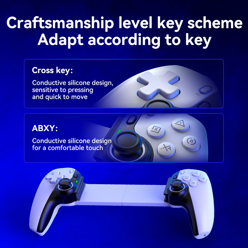 D9 Mobile Phone Stretching Game Controller Wireless Bluetooth PC Tablet For Switch/PS3/PS4 Dual Hall Somatosensory Controller. 
