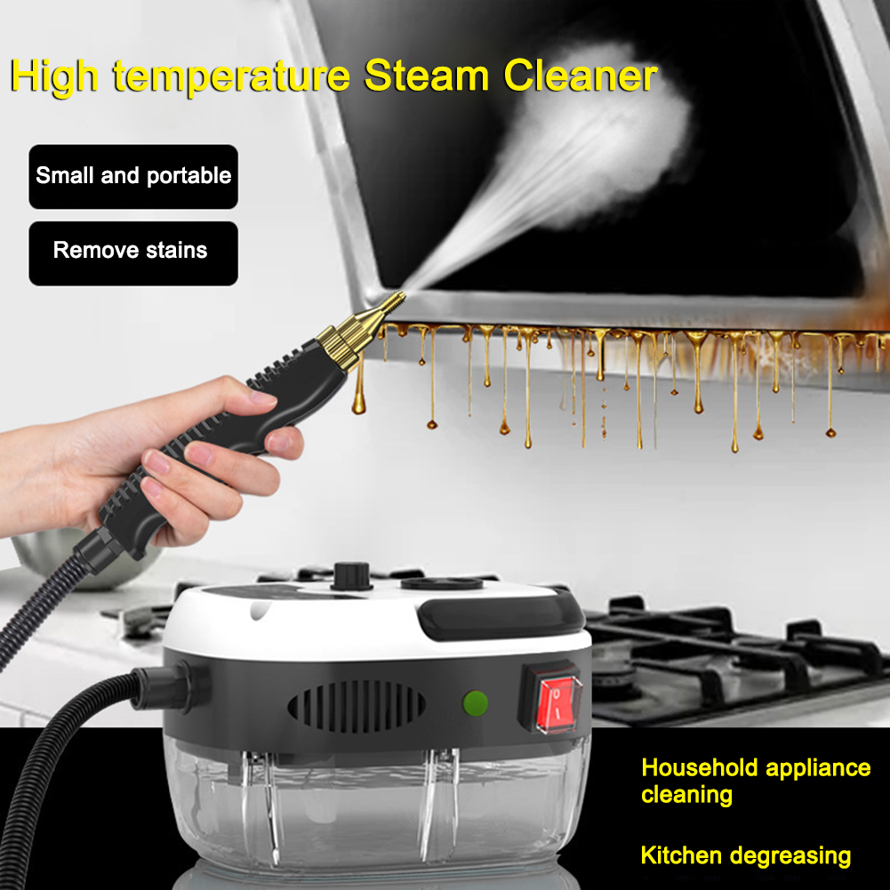 GC High Pressure Steam Cleaner 2500w High-power Portable Handheld High Temp Steamer Cleaning Machine For Home Use. 