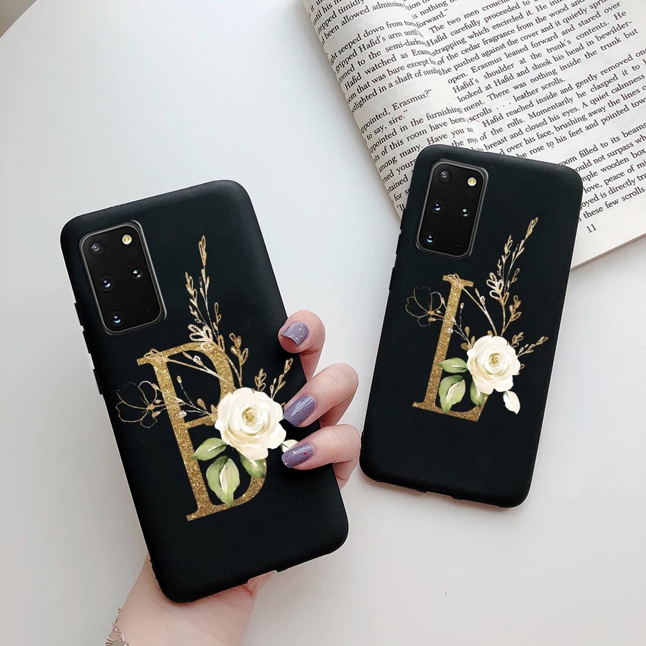 For Samsung Note 20 S20 Case Cute Letters Silicone Soft Back Cover For Samsung Galaxy Note 20 S 20 S20 Plus S20 Ultra Phone case. 